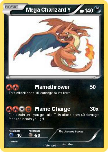 Pokemon Mega Charizard Y