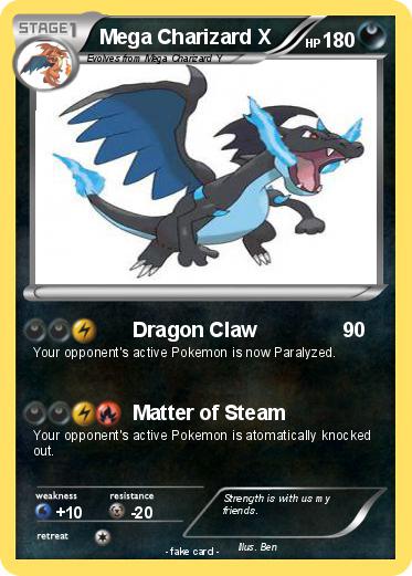 Pokemon Mega Charizard X