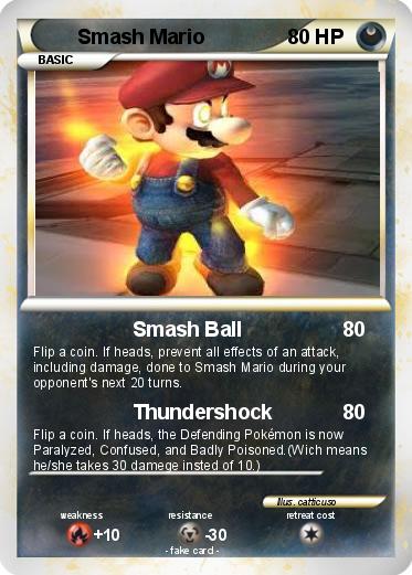 Pokemon Smash Mario