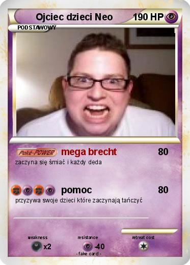 Pokemon Ojciec dzieci Neo