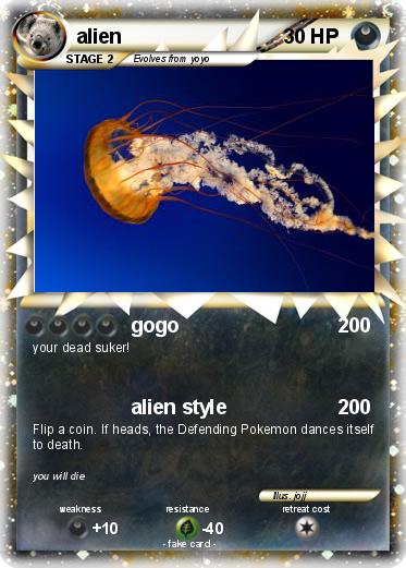 Pokemon alien