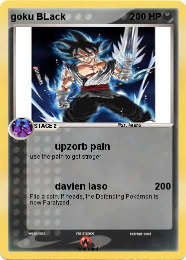 Pokemon goku BLack