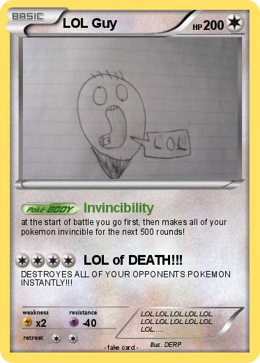 Pokemon LOL Guy