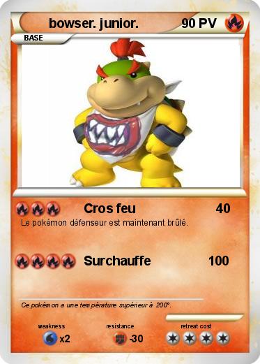 Pokemon bowser. junior.