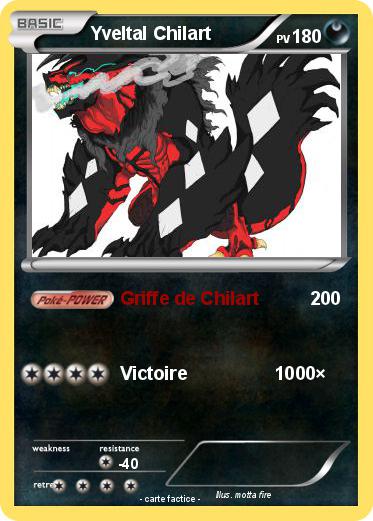 Pokemon Yveltal Chilart