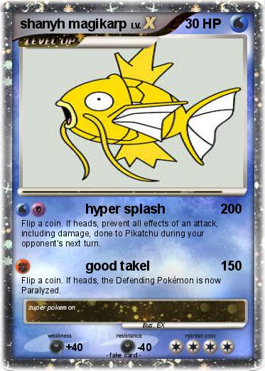 Pokemon shanyh magikarp