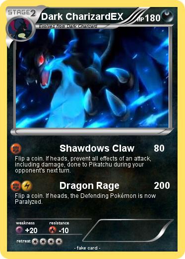 Pokemon Dark CharizardEX