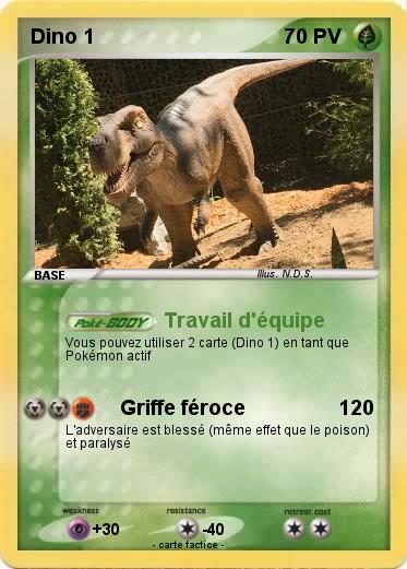 Pokemon Dino 1