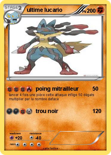 Pokemon ultime lucario