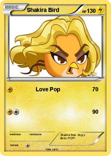 Pokemon Shakira Bird