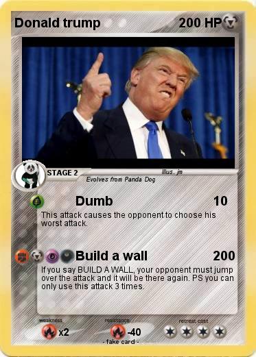 Pokemon Donald trump