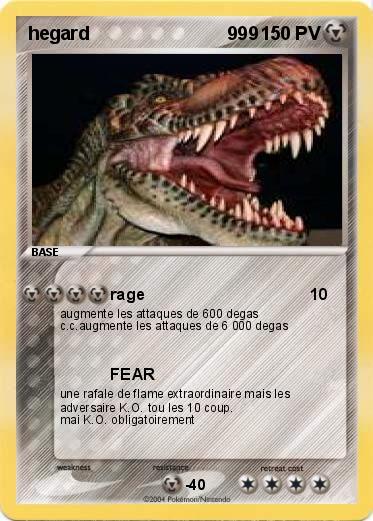 Pokemon hegard                           999