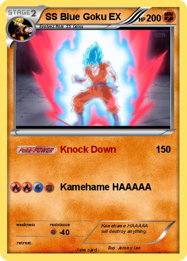 Pokemon SS Blue Goku EX