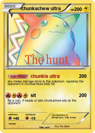 Pokemon chunkachew ultra