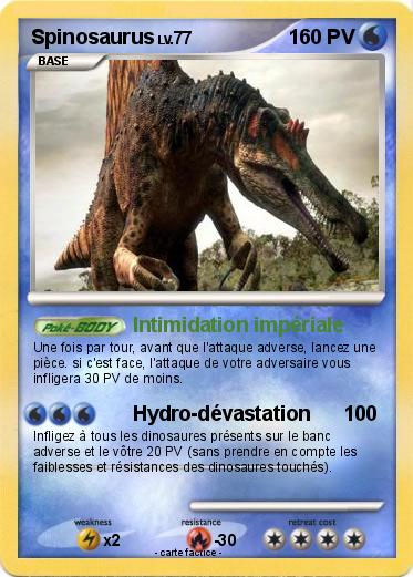 Pokemon Spinosaurus