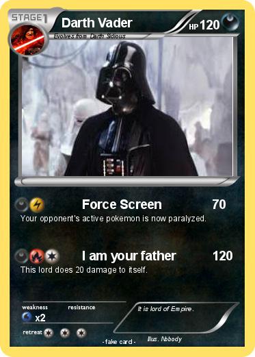 Pokemon Darth Vader