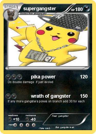 Pokemon supergangster