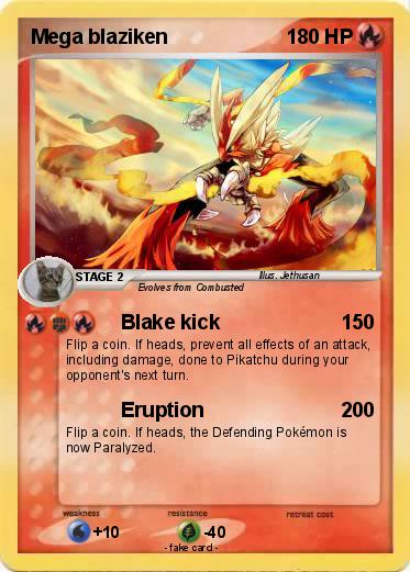 Pokemon Mega blaziken