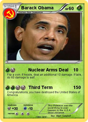 Pokemon Barack Obama