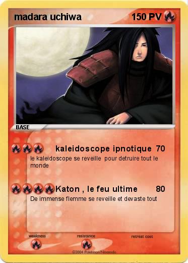 Pokemon madara uchiwa