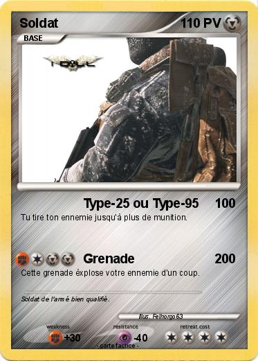 Pokemon Soldat
