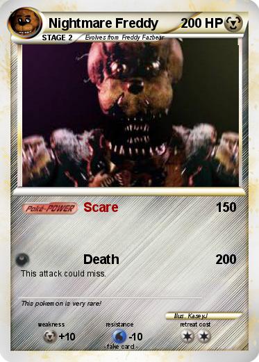 Pokemon Nightmare Freddy