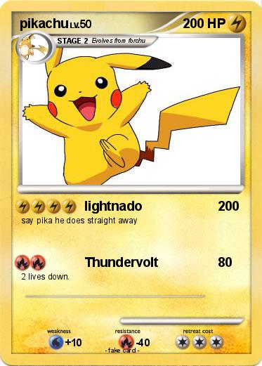 Pokemon pikachu