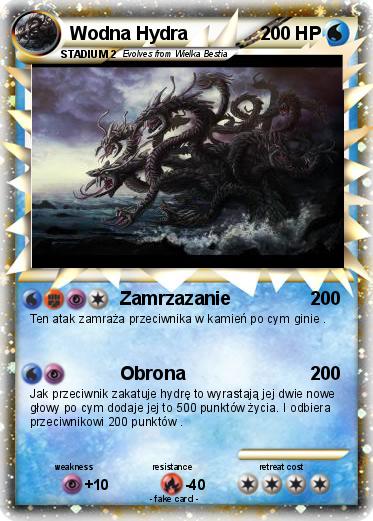 Pokemon Wodna Hydra