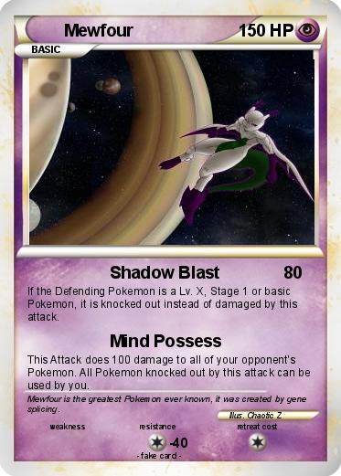 Pokemon Mewfour