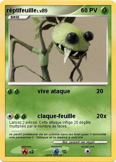 Pokemon réptifeuille