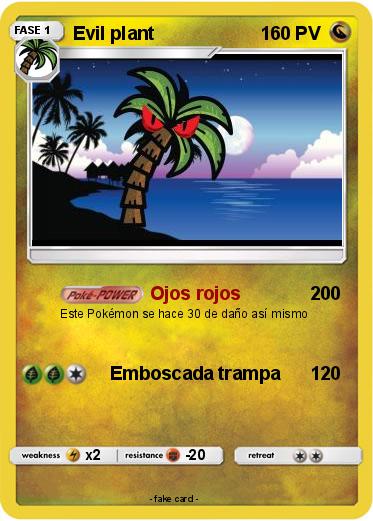 Pokemon Evil plant