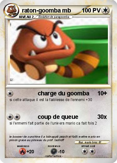 Pokemon raton-goomba mb