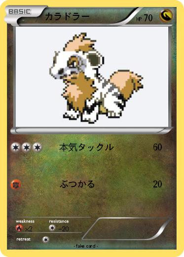 Pokemon カラドラー