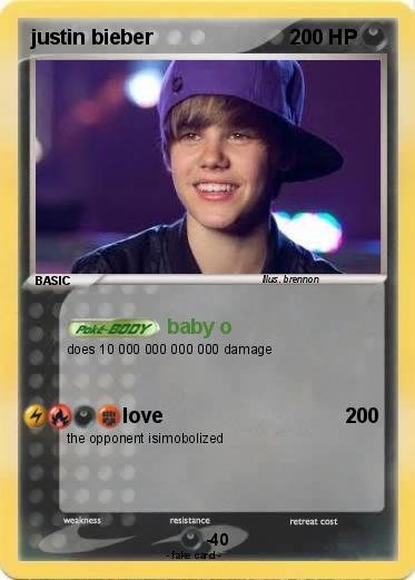 Pokemon justin bieber