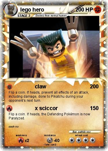 Pokemon lego hero