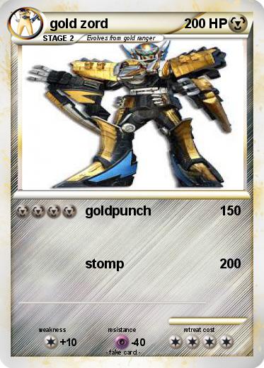 Pokemon gold zord