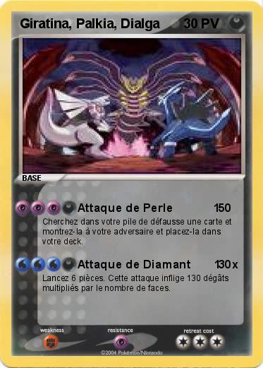 Pokemon Giratina, Palkia, Dialga