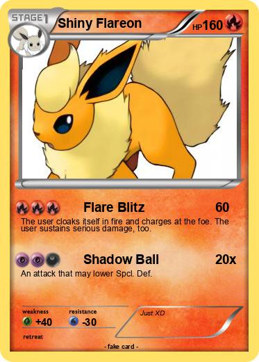 Pokemon Shiny Flareon