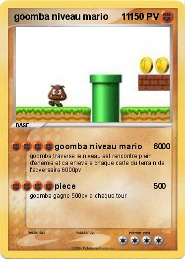 Pokemon goomba niveau mario     11