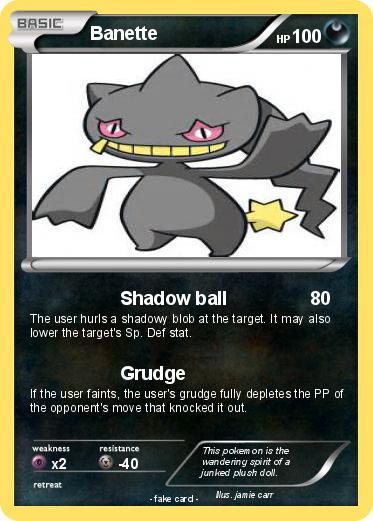 Pokemon Banette