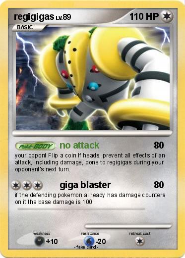 Pokemon regigigas
