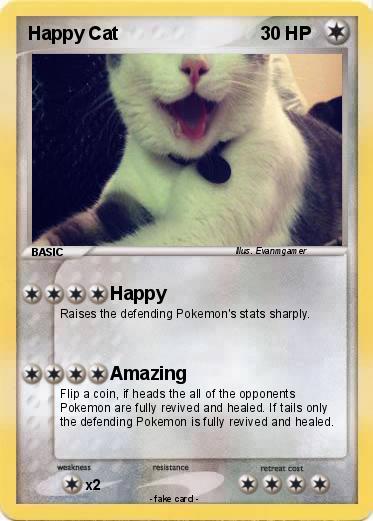Pokemon Happy Cat