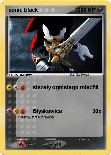 Pokemon sonic black