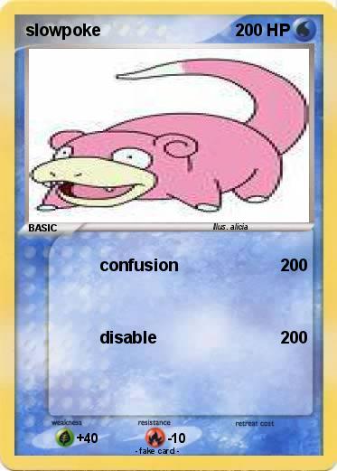 Pokemon slowpoke