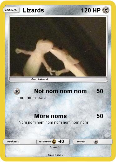 Pokemon Lizards
