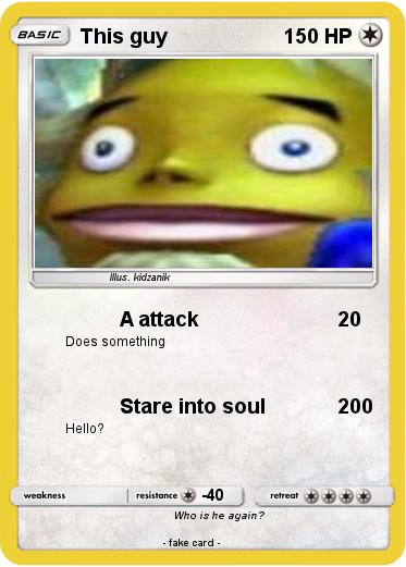 Pokemon This guy