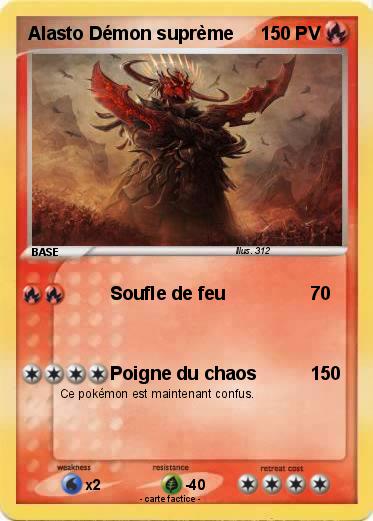 Pokemon Alasto Démon suprème