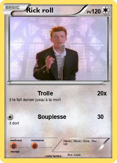 Pokemon Rick roll