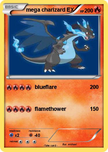 Pokemon mega charizard EX