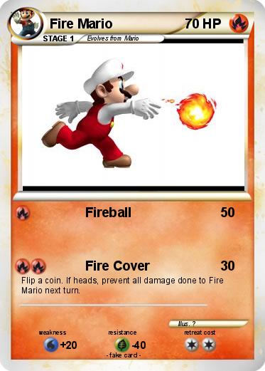 Pokemon Fire Mario